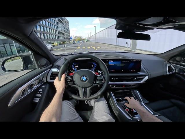 2023 BMW XM Plug-In Hybrid Test Drive POV | Ambience Binaural Sound