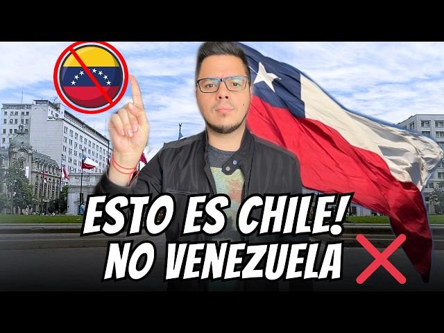 It's not Venezuela, IT'S CHILE : a country that DESERVES RESPECT