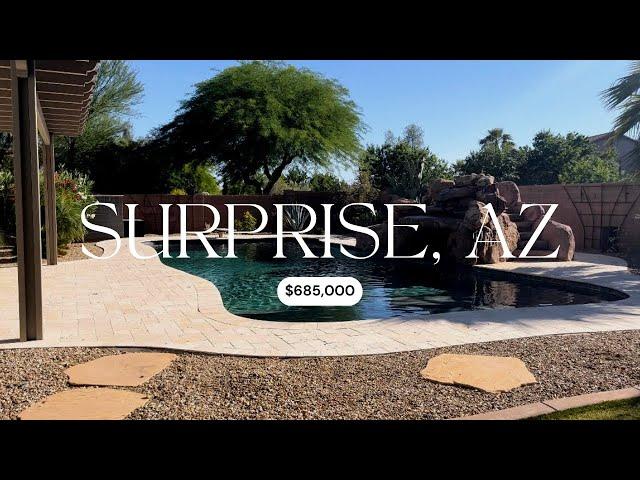 Surprise Arizona Property Tour - AZ Homes for sale in Rancho Gabriella - Real Estate