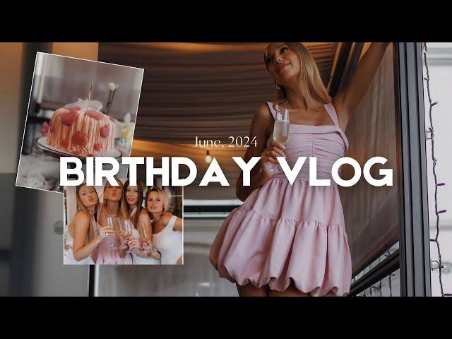 BIRTHDAY VLOG | подготовка к дню рождения, что подарили мне друзья и праздничная вечеринка!