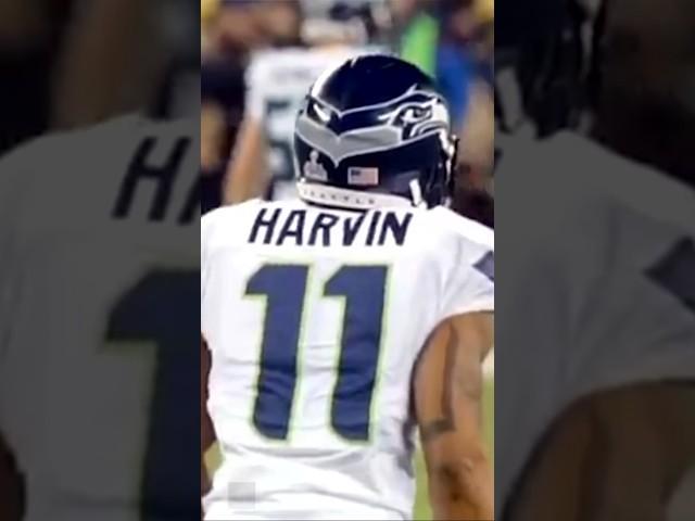 Percy Harvin scores his 1st & only postseason TD on an 87 yard kick return in Super Bowl XLVIII