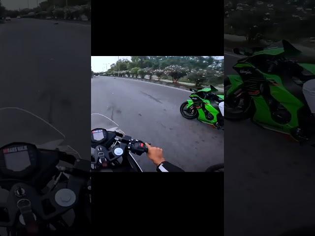 zx10r Vs KTM RC 390 #shorts #viral #ktm