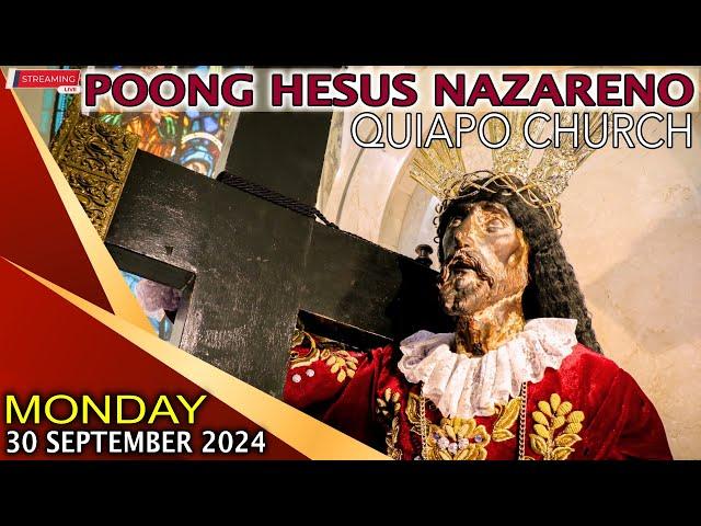 LIVE: Quiapo Church · Online Mass · 30 September 2024 · Monday