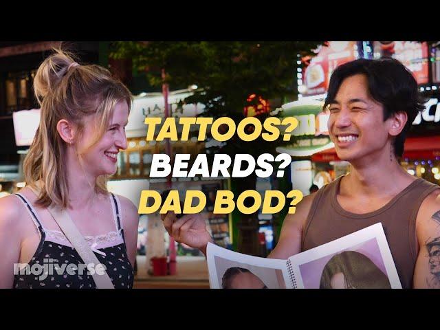 Do Women Like Men with Tattoos or Beards? | Street Interview