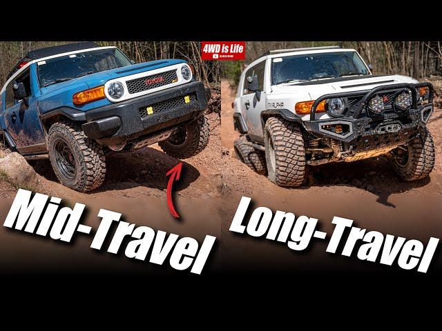 TOYOTA Long-Travel vs Mid-Travel - Off-road Comparison