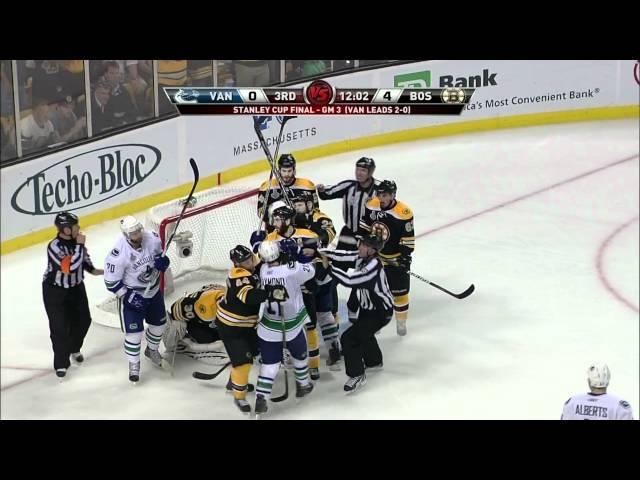 Bruins-Canucks Game 3 Stanley Cup Finals Highlights 6/6/11 1080p HD