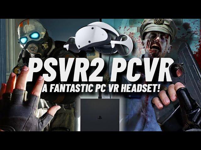 PSVR 2 is a FANTASTIC PC VR Headset // PSVR 2 PC Adapter First Impressions