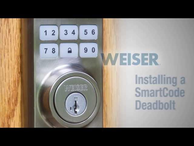 Weiser - Smartcode Installation