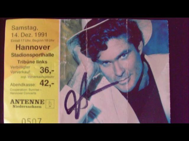 David Hasselhoff im "Studio 6" in Hannover