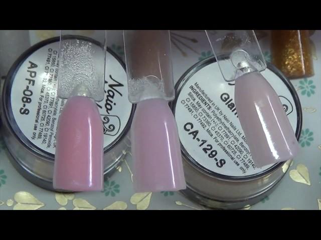 Naio Nails: Swatch & Haul-ish | Acrylic Powder | Nail Art | Monomer | Gel |Beanana711