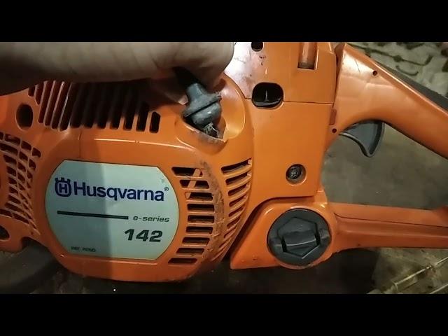 Husqvarna 137-142 сборка регулировка ч.2