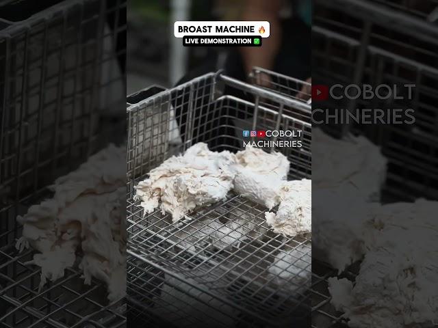 Broast machine live demonstration #broasted #kfc #kfcfriedchicken #kfcrecipe #kfclover #kfcviral