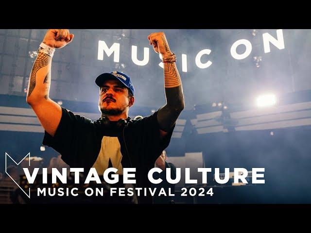 VINTAGE CULTURE at MUSIC ON FESTIVAL 2024 • AMSTERDAM