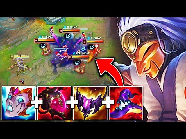 35 Minutes of Pink Ward pulling off insane AP Shaco plays (Full Game)