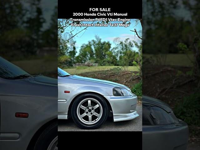 2000 Honda Civic Vti Manual Transmission #cars #forsale #shorts #viral #honda