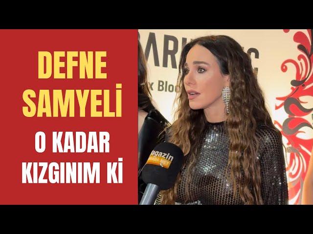 Defne Samyeli ülkeyi sarsan cinayetlerle ilgili konuştu. İsyan eden Samyeli, sert açıklamalar yaptı.