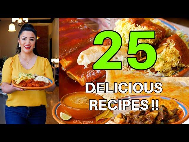 MEXICAN FOOD RECIPES DINNER COMPILATIONS | Satisfying and tasty food| Over  3 hours of COOKING!!!