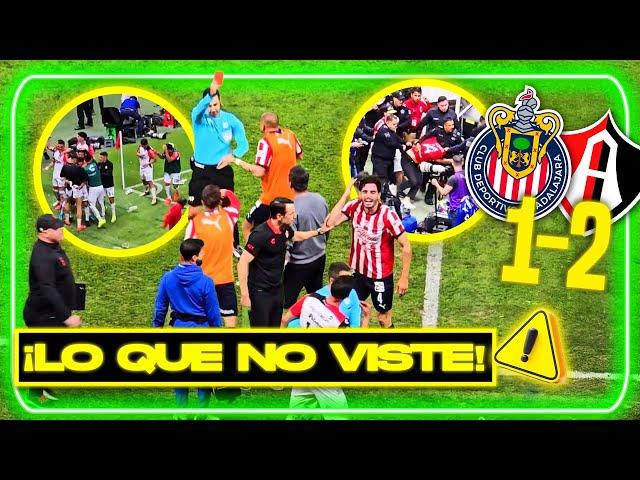 ️ Se brincó la afición, Pleito y Reacción de jugadores en el Chivas vs Atlas del Play-In