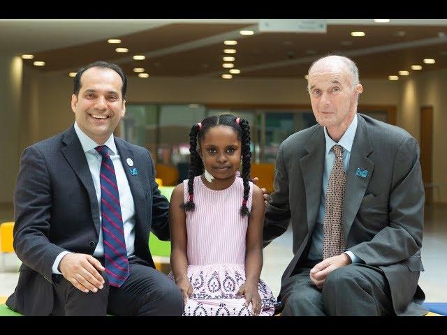 First Child to receive a Kidney Transplant in Dubai