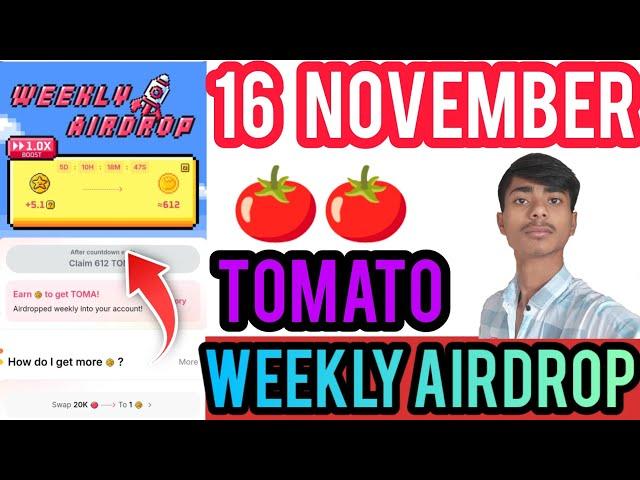 Tomarket 2.0x Boost Airdrop Weekly | Earn More STARS on Tomarket | Tomarket Airdrop Withdrawal Now