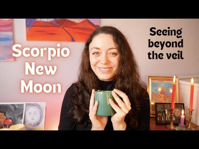 SCORPIO NEW MOON | Visions are arriving in technicolor | Nov. 1, 2024