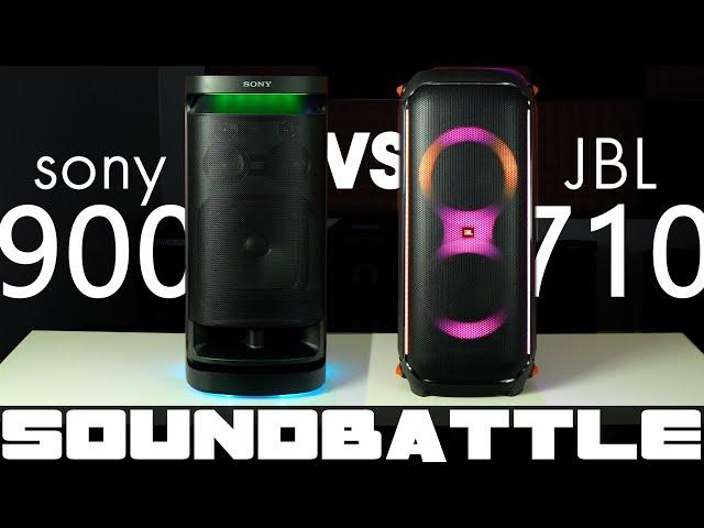 SONY SRS xv900 vs JBL Partybox 710 : Binaural sound sample