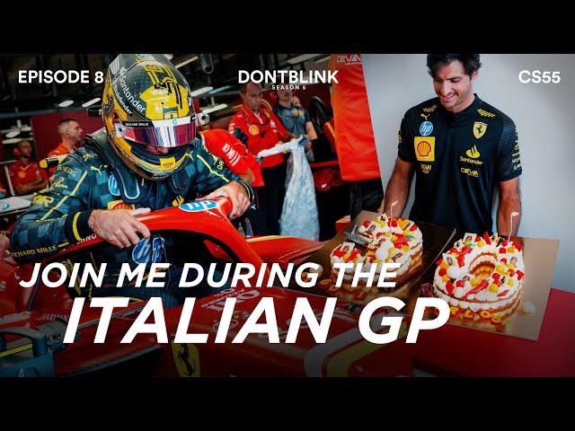 The Madness of Monza - Italian GP Week by CARLOS SAINZ | DONTBLINK EP7 SEASON 5