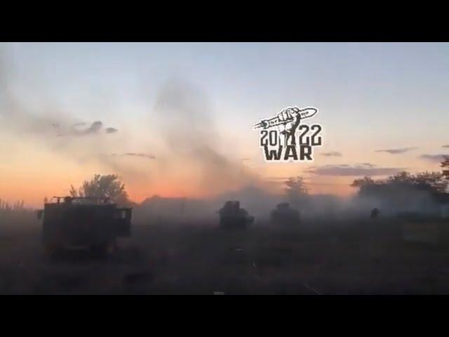 The Armed Forces of Ukraine are storming one of the positions of the Russian Forces.