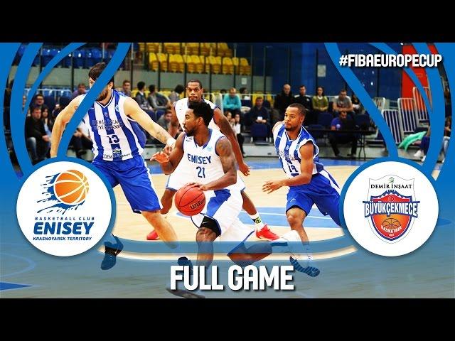 BC Enisey (RUS) v Demir Insaat (TUR) - Full Game - FIBA Europe Cup 2016/17