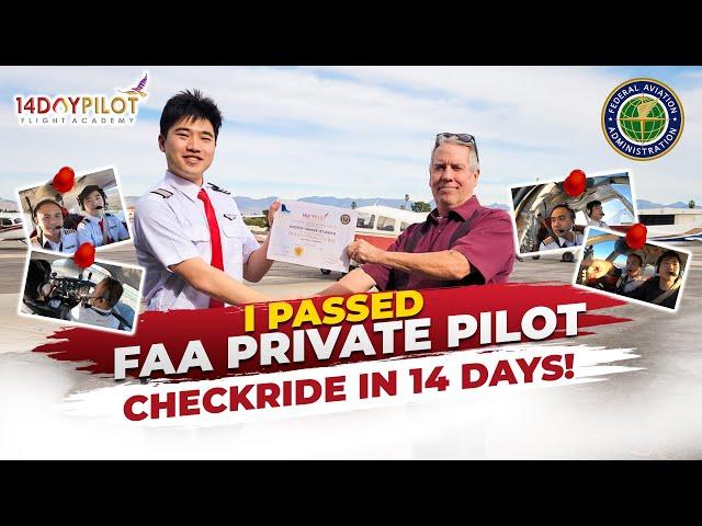  GET YOUR FAA Private Pilot in 14 DAYS Like Andrew Tanner! a Succes Story in 2022