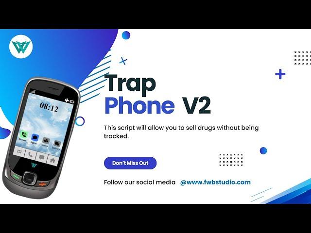 ESX/QBCore] Trap Phone Fivem Script by FWB Studio (ox /quasar /chezza's inventories) (fs_trapphone)