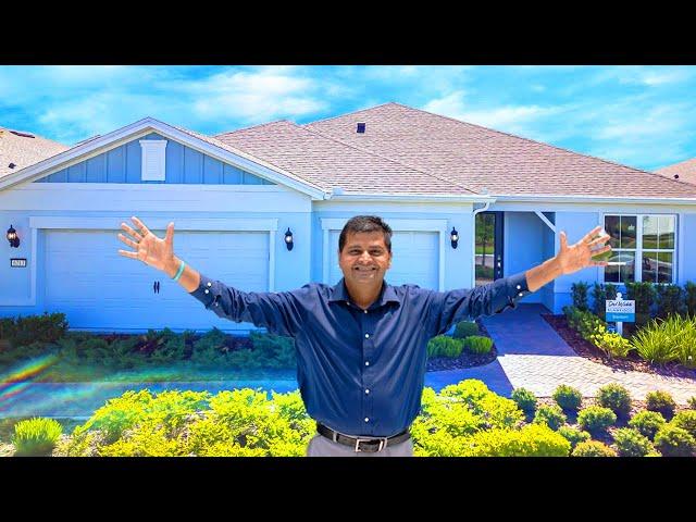 Orlando Sunbridge 55 Plus Community Stardom Model Home Pool  Summer Kitchen Del Webb Near Lake Nona