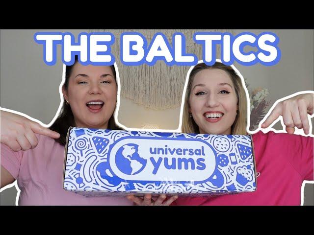 TASTING BALTIC SNACKS  | Universal Yums | Super Yum Box | April 2024 | THE BALTICS