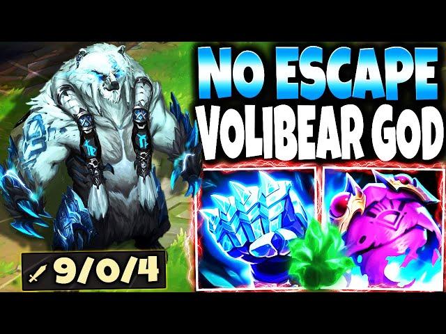 Sett just couldn't Escape from this New Volibear IMMORTAL BUILD with Iceborn as first item!!