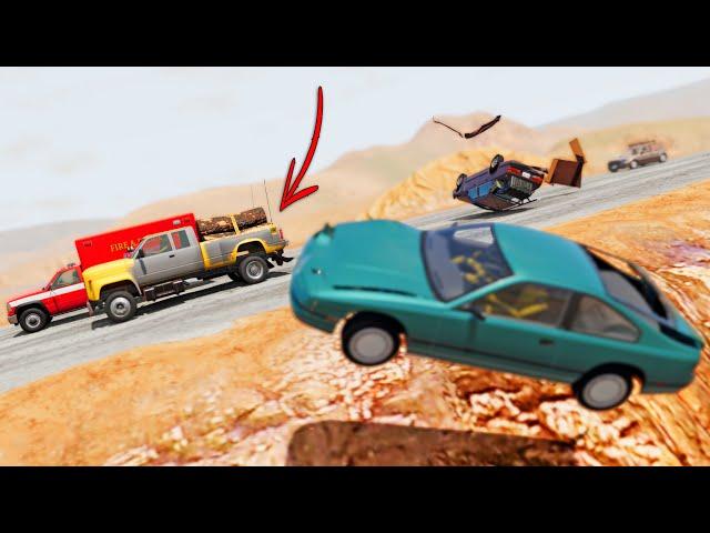 BeamNG Drive - Cars vs RoadRage #34