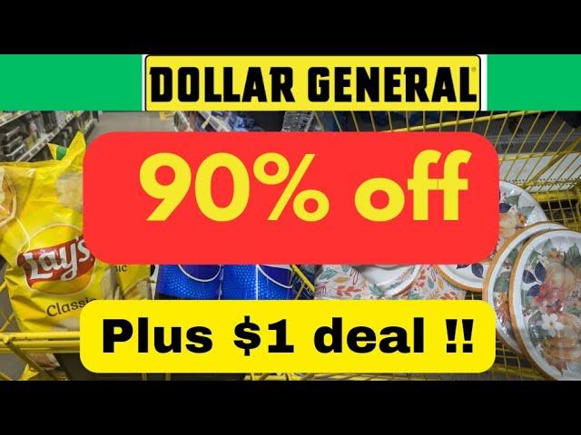 Dollar General 90% off and $1.00 each item deal / nice finds