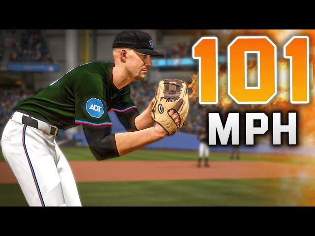 Our New Rookie is a 100+ MPH Flamethrower  | MLB The Show 25 Marlins Franchise | 40
