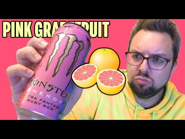 Monster Energy Ultra Ruby Red (Pink Grapefruit) Review