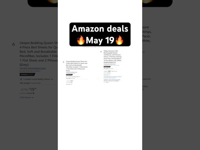Stop paying Full Price! Amazon deals and coupons May 19
