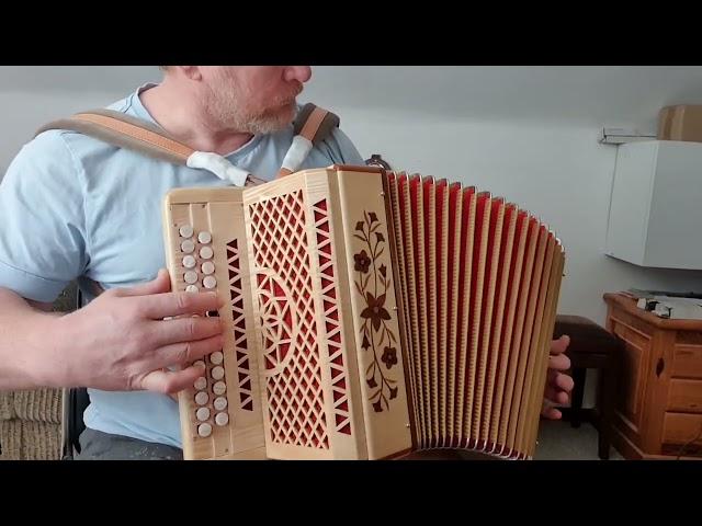 Яблочко на мастеровой гармони.