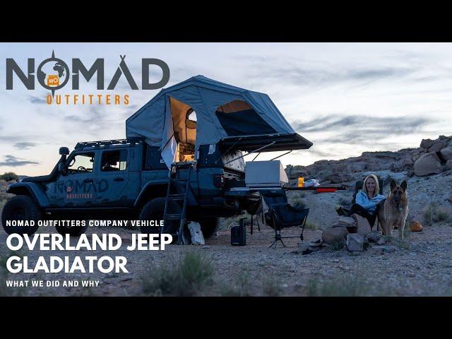 The Ultimate Jeep Gladiator Overland Build by Nomad Outfitters