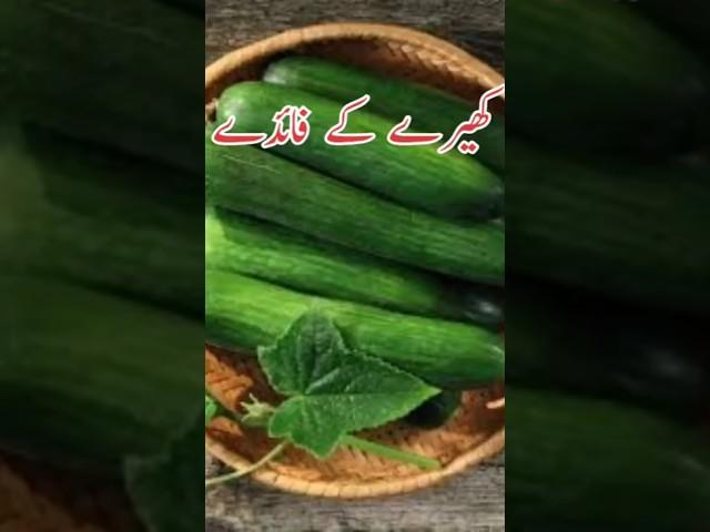 کھیرے کے فائدے | Benefits of cucumber