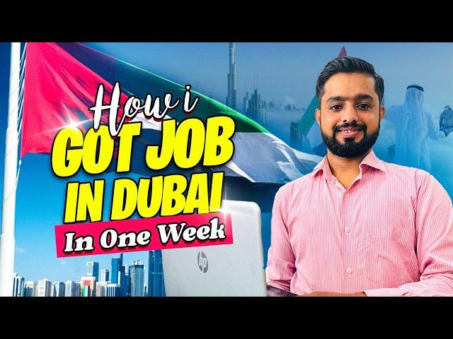 How to Get a Job in Dubai | Jobs in Dubai for Foreigners 2024 | Find Jobs in Dubai for Pakistani