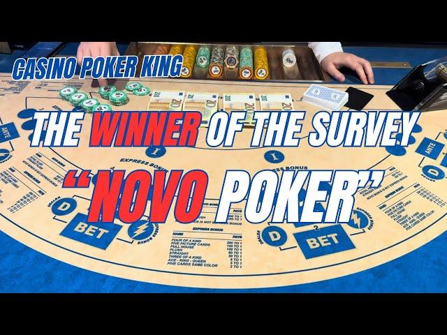 NOVO POKER ! THE WINNER OF THE SURVEY ENJOY!!