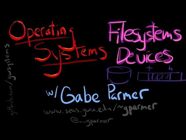 GWU OS: File System Implementation for Devices