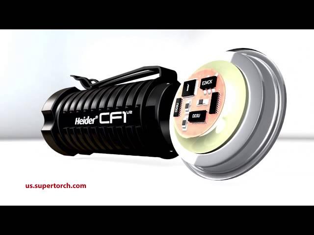 Heider CF1 1400 feet lighting distance