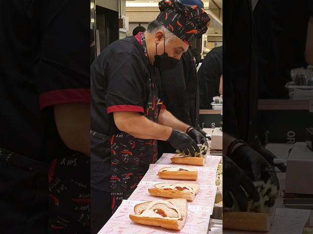 특급 외국인 세프가 만든 닭고기 케밥 강남 신세계백화점 인기폭발(BODRUM KEBAB)