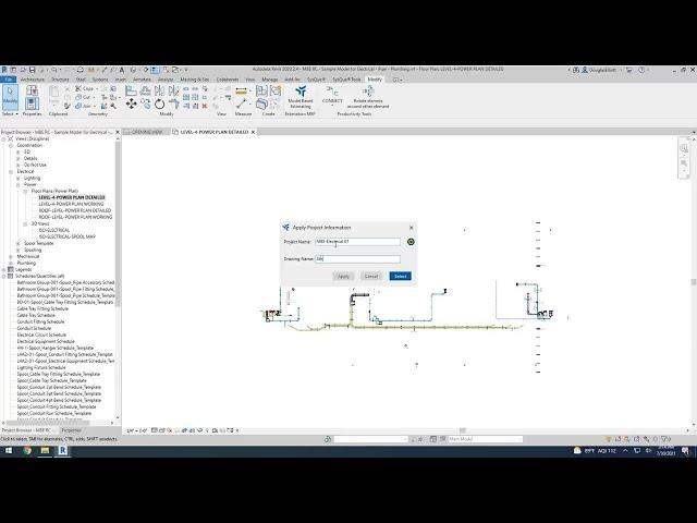 Model-Based Estimating: Publishing your First Electrical Model Components to Estimation MEP