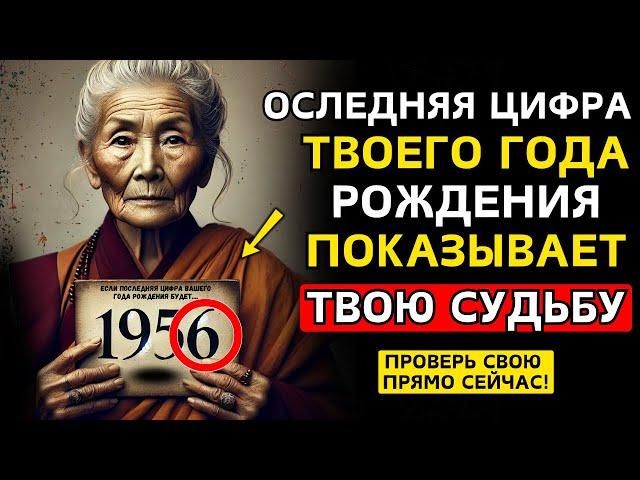 Что означает последняя цифра вашего года рождения – ВАС УДИВИТ! Буддийские учения