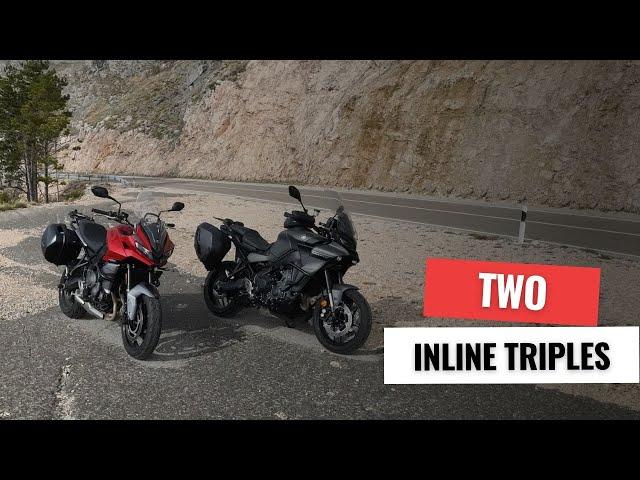 Yamaha Tracer 9 and Triumph Tiger Sport 660 - two triples next to each other | Part 2